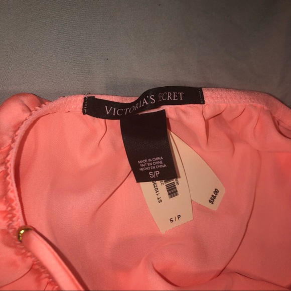 Brand new w/tags Victoria’s Secret nighty/lingerie coral pink size small - Picture 6 of 10